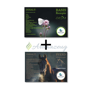 Aromatherapie Für Tiere Vorteilsbundle: Basisrezepte + 1X Alltagsrezepte Pferd Karten