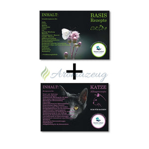 Aromatherapie Für Tiere Vorteilsbundle: Basisrezepte + 1X Alltagsrezepte Katze Karten
