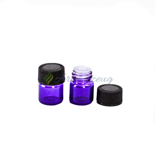 1 ml Probeflaschen (Paket von 24) Lila Probeflaschen & Sampling