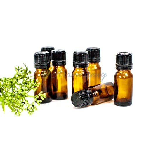 Braunglasflaschen Mit Tropfverschluss (Paket Von 10) Glassflaschen