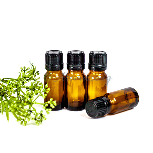 Braunglasflaschen Mit Tropfverschluss (Paket Von 10) 10 Ml Glassflaschen