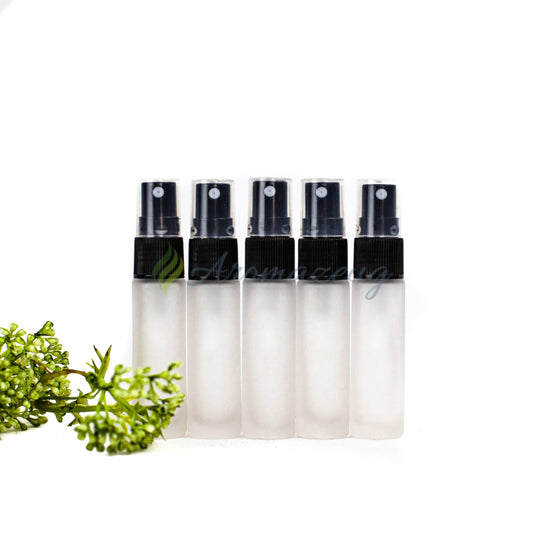 10 Ml Deluxe Farbige Roll-On-Flaschen In Matt Mit Spray-Aufsatz - Paket Von 5 Spray Flasche