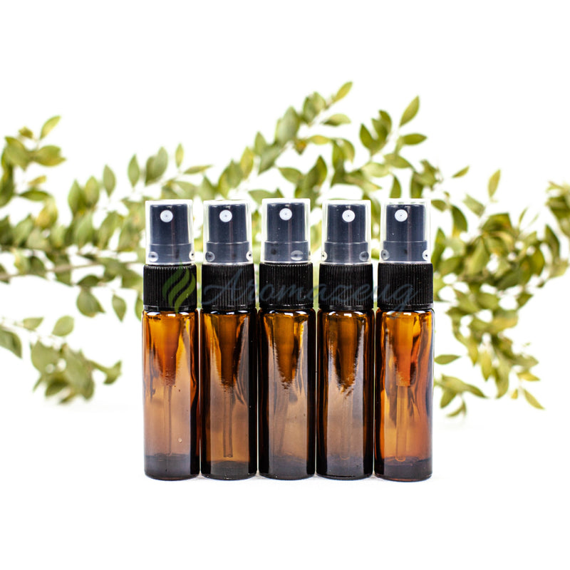 Laden Sie das Bild in Galerie -Viewer, 10 Ml Farbige Roll-On-Flaschen Mit Spray-Aufsatz - Paket Von 5 Spray Flasche
