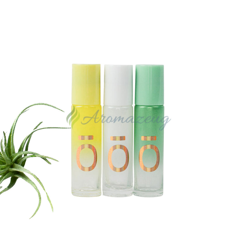 Laden Sie das Bild in Galerie -Viewer, 10 ml Roll-On Flaschen Set FRESH mit Logo Roll-On Flaschen
