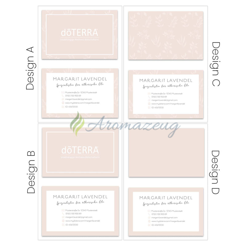 Laden Sie das Bild in Galerie -Viewer, 100 Personalisierte Visitenkarten Für Berater
