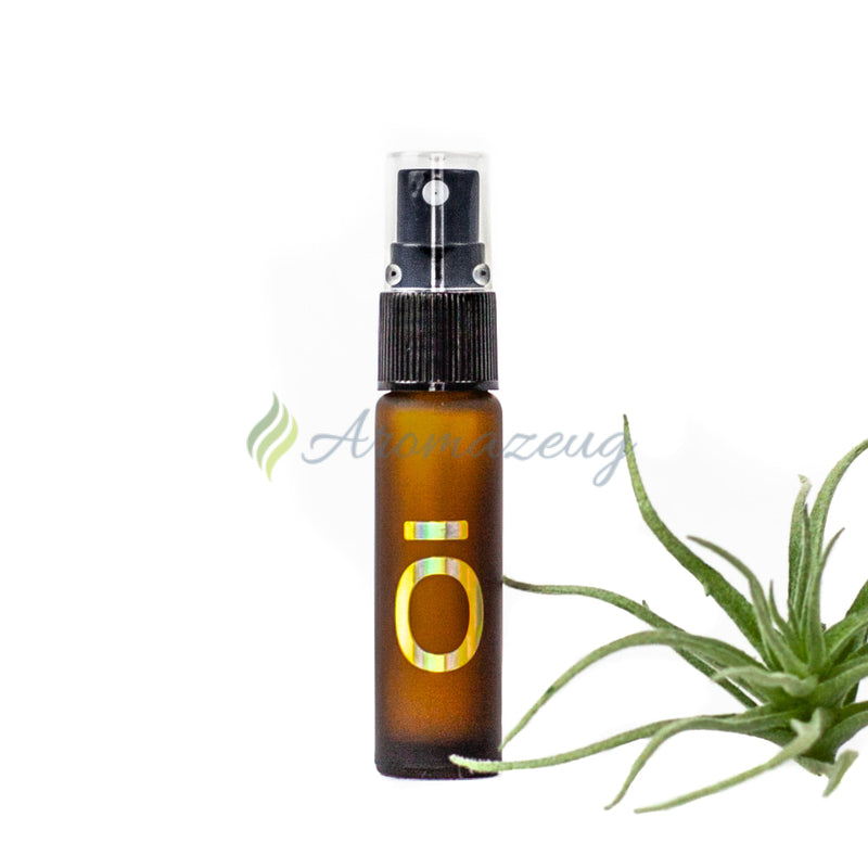 Laden Sie das Bild in Galerie -Viewer, 10ml Deluxe Farbige Roll-On-Flasche in Matt mit Spray-Aufsatz &amp; Logo Braun Spray Flaschen
