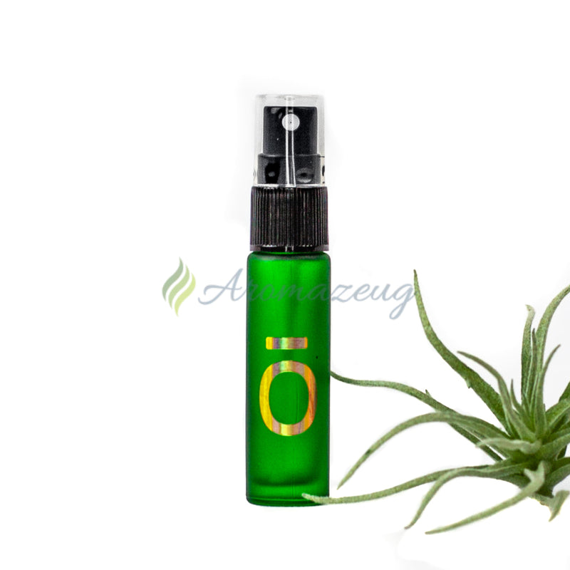 Laden Sie das Bild in Galerie -Viewer, 10ml Deluxe Farbige Roll-On-Flasche in Matt mit Spray-Aufsatz &amp; Logo Grün Spray Flaschen
