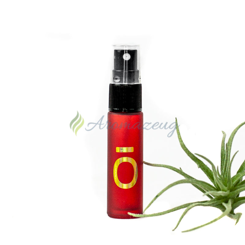 Laden Sie das Bild in Galerie -Viewer, 10ml Deluxe Farbige Roll-On-Flasche in Matt mit Spray-Aufsatz &amp; Logo Rot Spray Flaschen
