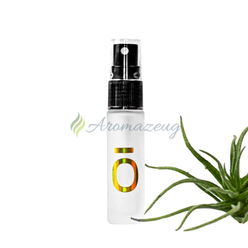 Laden Sie das Bild in Galerie -Viewer, 10ml Deluxe Farbige Roll-On-Flasche in Matt mit Spray-Aufsatz &amp; Logo Weiß Spray Flaschen
