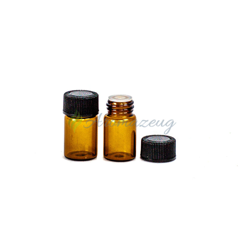 Laden Sie das Bild in Galerie -Viewer, 2 Ml Probeflaschen Braun (24 Stk.) Glassflaschen
