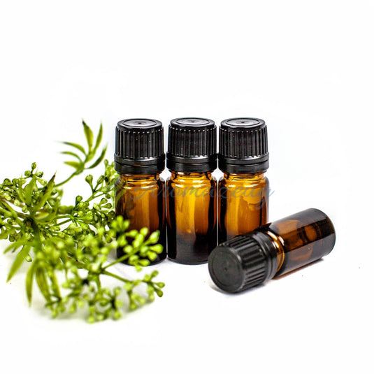 5 Ml Braunglasflaschen Mit Tropfverschluss - Paket Von 10 Glassflaschen