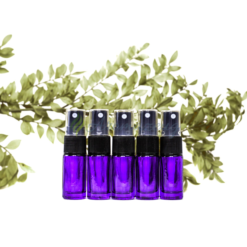 Laden Sie das Bild in Galerie -Viewer, 5 Ml Farbige Roll-On-Flaschen Mit Spray-Aufsatz - Paket Von Spray Flaschen
