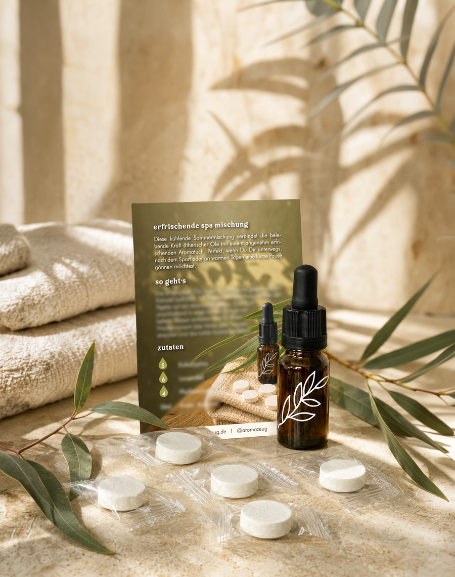 Aromazeug Sommer-Club – ätherische Öle und Zubehör