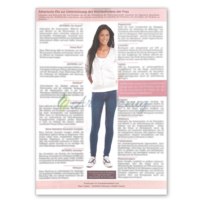 Laden Sie das Bild in Galerie -Viewer, Abreißblock Das Wohlbefinden Der Frau Mit 25 Seiten Tear Pad
