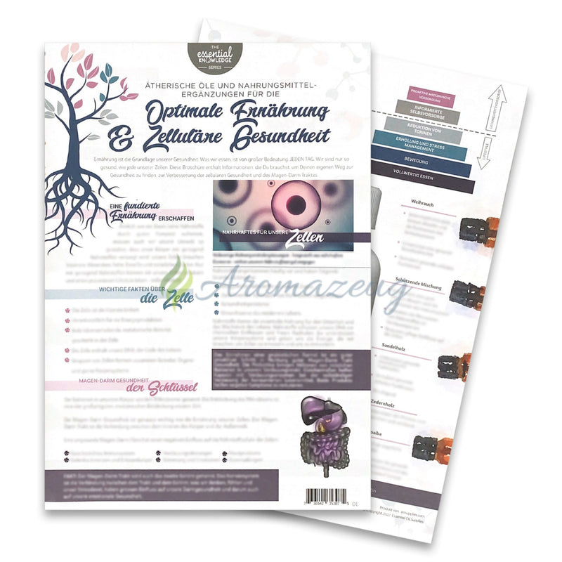 Laden Sie das Bild in Galerie -Viewer, Abreißblock ’Optimale Ernährung Und Zelluläre Gesundheit’ Mit 25 Seiten Tear Pad
