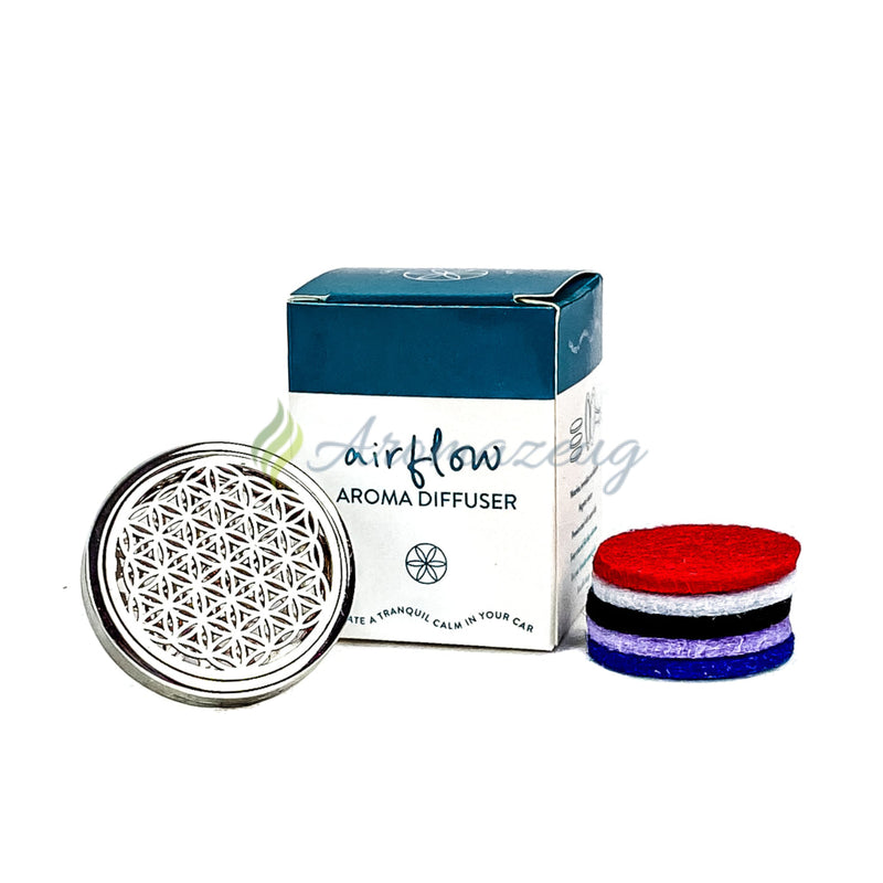 Laden Sie das Bild in Galerie -Viewer, Airflow Auto Aroma-Diffuser Blume Des Lebens Zubehör
