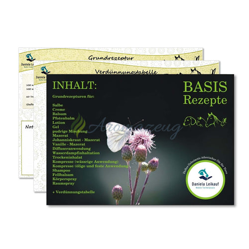 Aromatherapie Für Tiere: Basisrezepte Karten