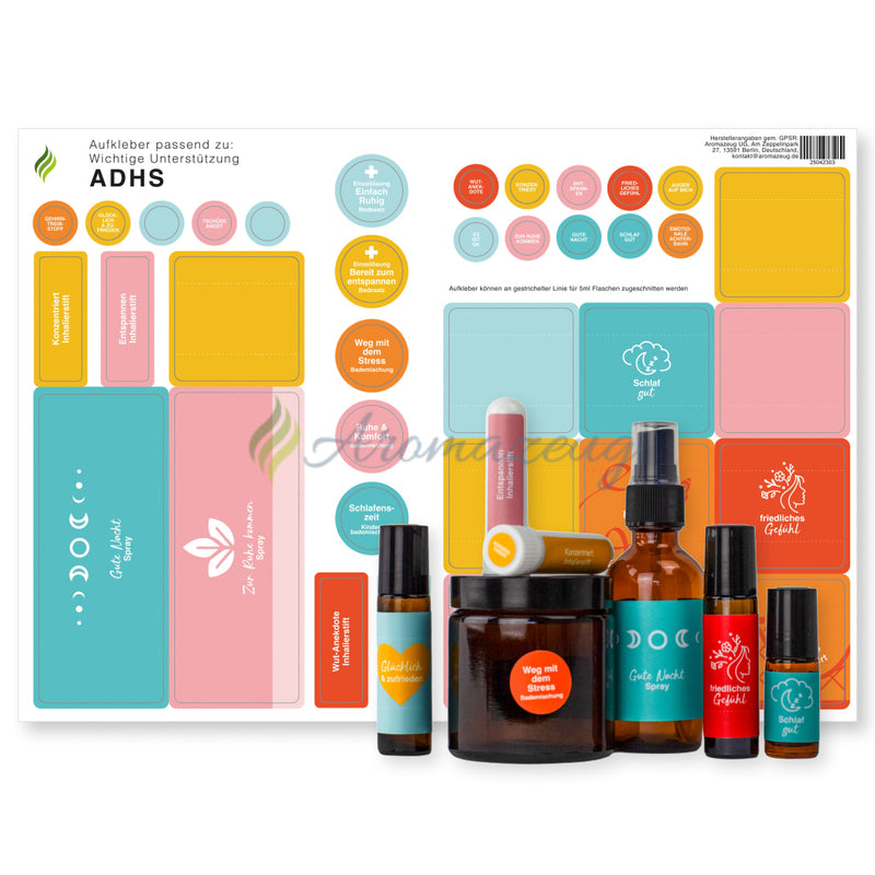 Laden Sie das Bild in Galerie -Viewer, Aufkleber passend zu: Wichtige Unterstützung ADHS Aufkleber
