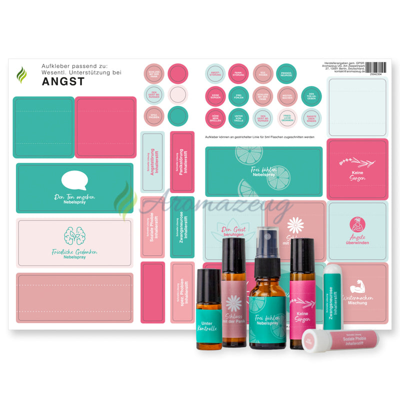 Laden Sie das Bild in Galerie -Viewer, Aufkleber passend zu: Wesentliche Unterstützung bei Angst Aufkleber
