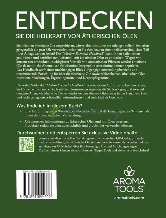 Modern Essentials Handbuch: Der Führende Leitfaden Zu Ätherischen Ölen (15. Ausgabe Deutsch) Books