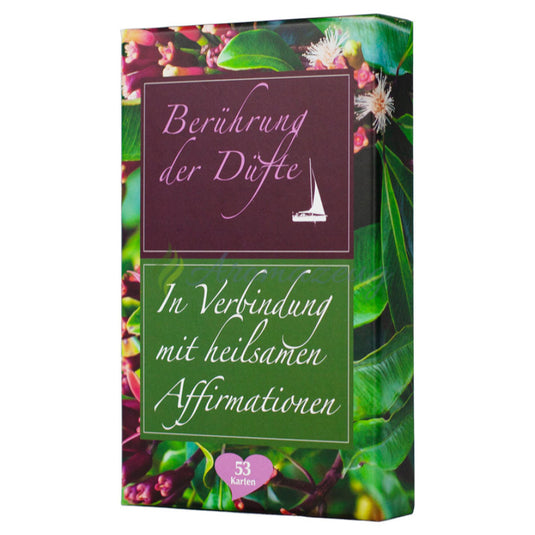 Berührung der Düfte - In Verbindung mit heilsamen Affirmationen Karten
