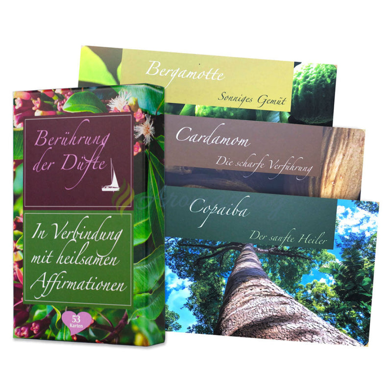 Laden Sie das Bild in Galerie -Viewer, Berührung der Düfte - In Verbindung mit heilsamen Affirmationen Karten
