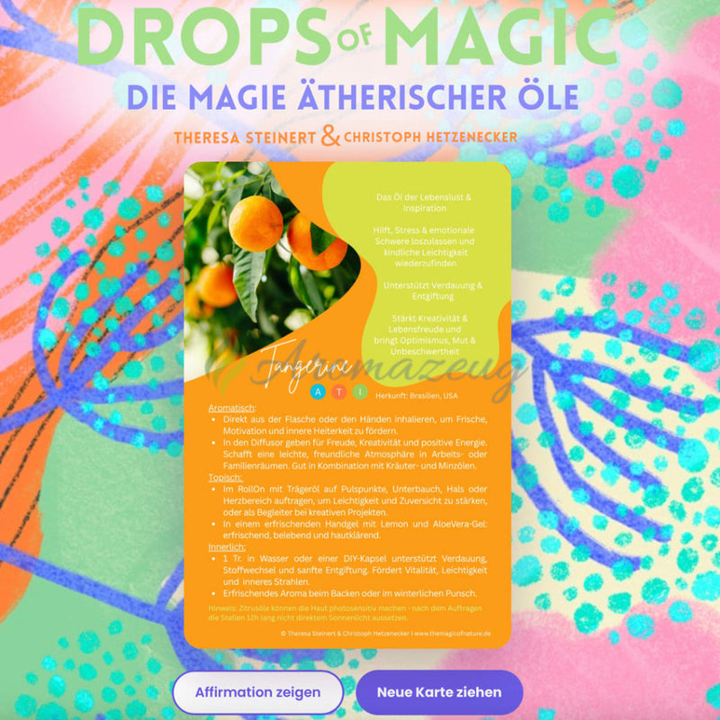 Laden Sie das Bild in Galerie -Viewer, DROPS OF MAGIC - Digitales Kartendeck über ätherische Öle
