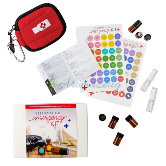Emergency Kit (Aufbewahrungstasche Flaschen Erste-Hilfe Broschüre & Aufkleber) ENGLISH Zubehör