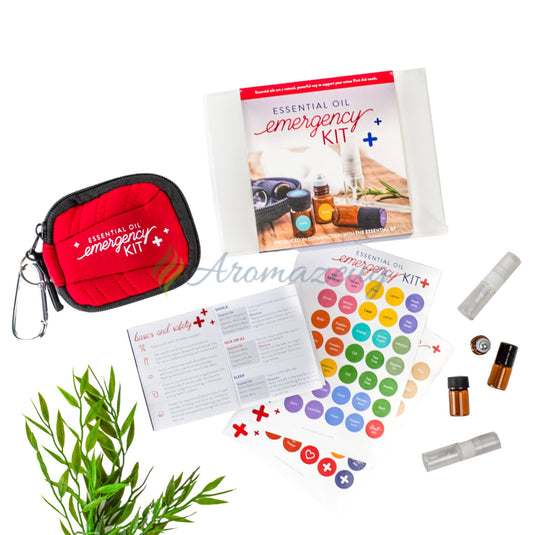 Emergency Kit (Aufbewahrungstasche Flaschen Erste-Hilfe Broschüre & Aufkleber) Zubehör