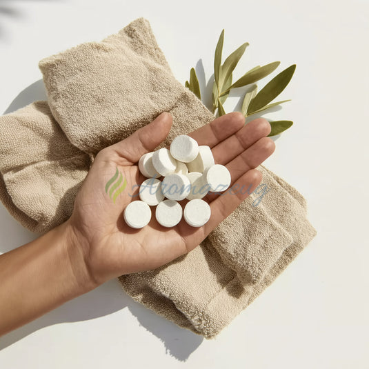 Erfrischungstücher (Aromatücher) - Paket von 10 Probeflaschen & Sampling