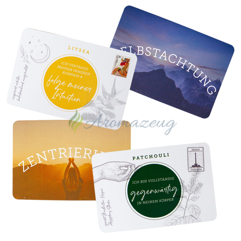 Laden Sie das Bild in Galerie -Viewer, Erkenntniskarten Für Ätherische Öle (Passend Zum Buch Essentielle Emotionen) Karten
