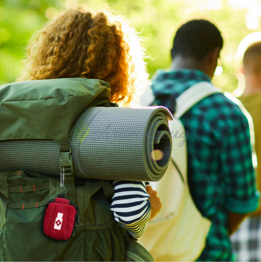 Erste Hilfe Schlüsselanhängertasche für Probeflaschen Zubehör