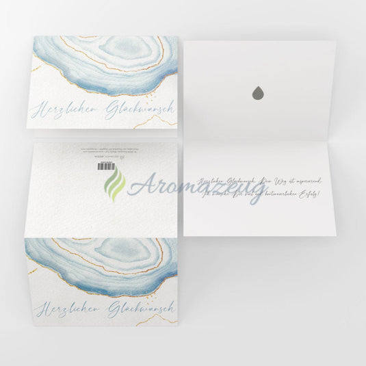 Gußkarten Set - Paket von 9 Karten