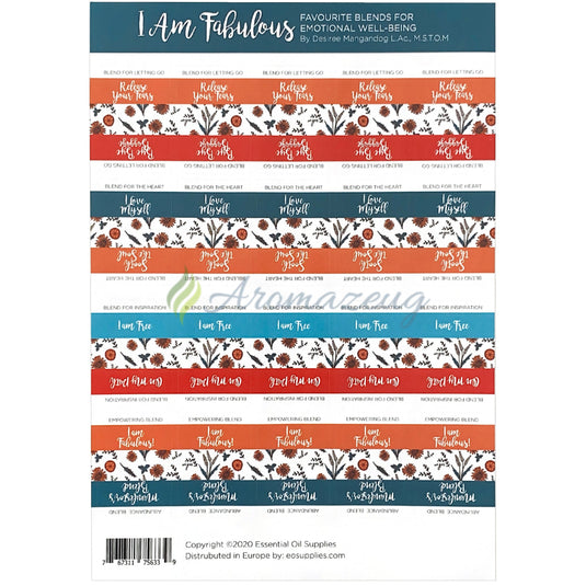 I am Fabulous Aufkleber für Mischungen (Englisch) Aufkleber