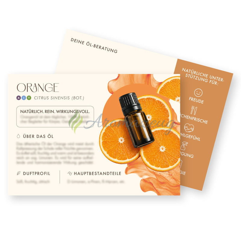 Laden Sie das Bild in Galerie -Viewer, Infokärtchen ORANGE - Paket von 10 - Für Berater

