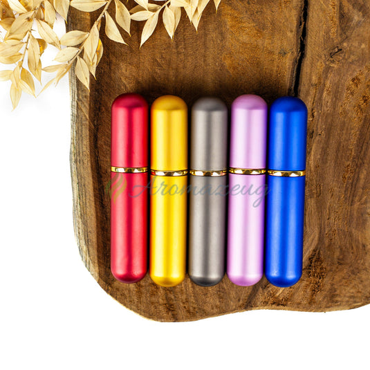 Inhalierstift Aus Glas Mit Metallhülle Zubehör