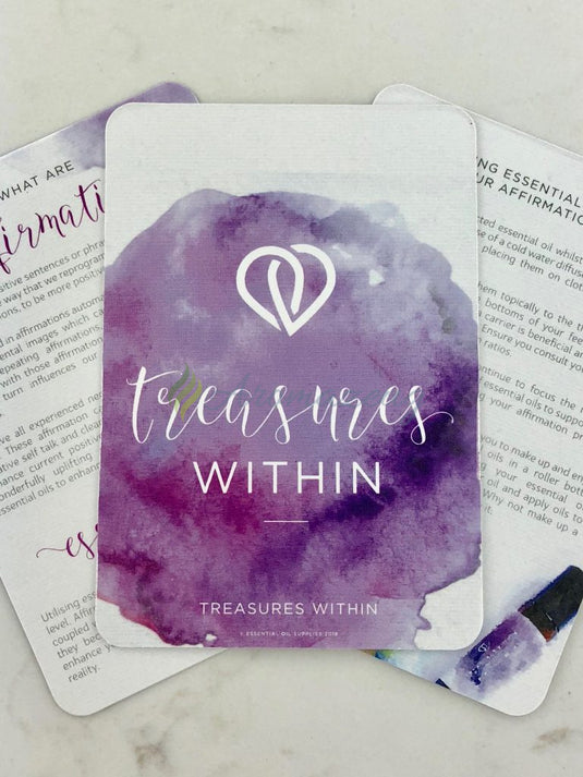 Innere Schätze Affirmationskarten Karte