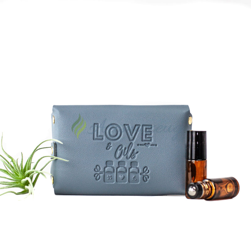 Laden Sie das Bild in Galerie -Viewer, JEANY Tasche Love Oils in blau-grau Taschen
