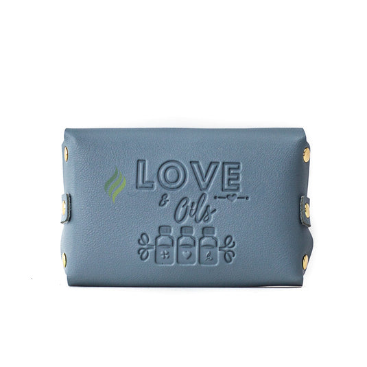 JEANY Tasche Love Oils in blau-grau Taschen