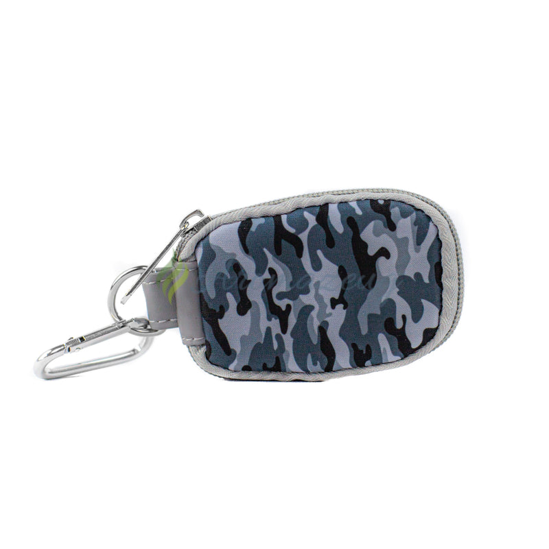 Laden Sie das Bild in Galerie -Viewer, Kombipaket: 2ml Probeflaschen (Paket von 8) &amp; Camouflage Schlüsselanhänger-Tasche - Taschen
