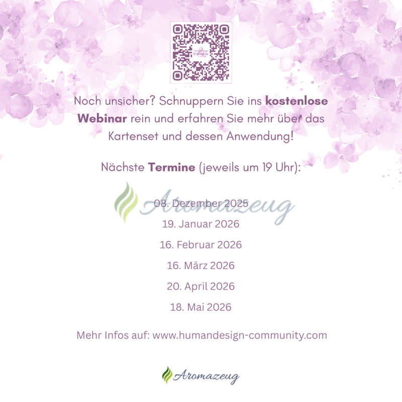 Laden Sie das Bild in Galerie -Viewer, Leitfaden Faltkarten Set / Arbeitsmaterial für Human Design &amp; ätherische Öle: Ich bin einzigartig und das ist meine
