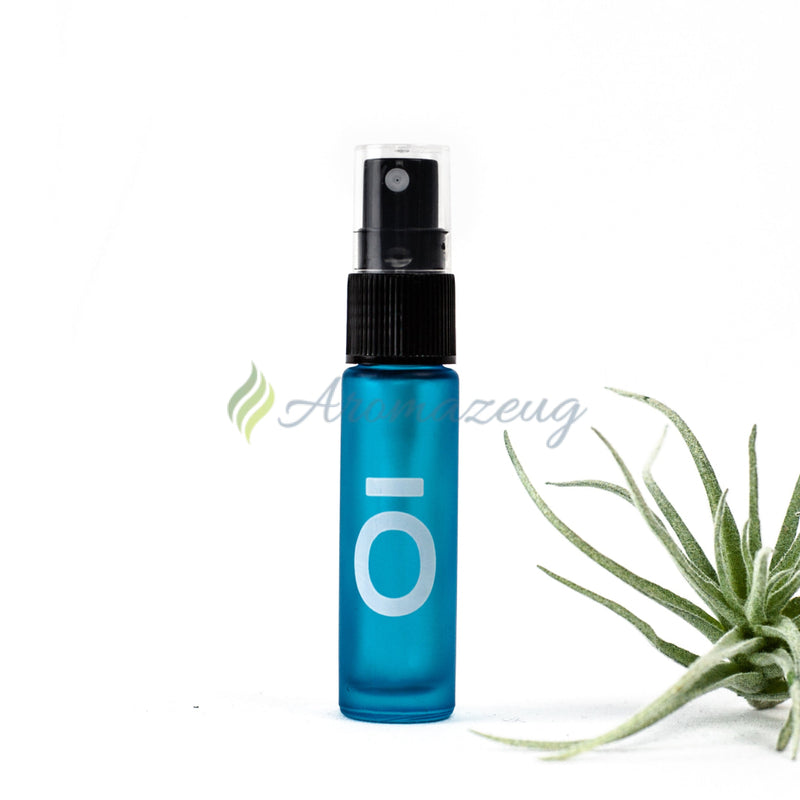 Laden Sie das Bild in Galerie -Viewer, 10 Ml Dterra Deluxe Farbige Roll-On-Flasche In Matt Mit Spray-Aufsatz Hellblau Spray Flasche
