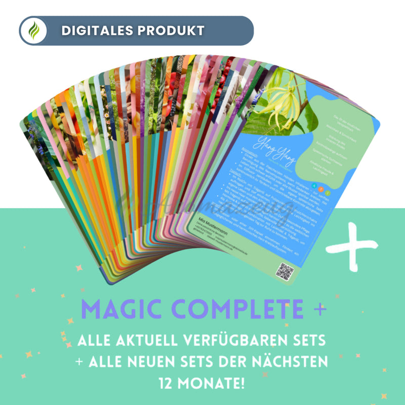 Laden Sie das Bild in Galerie -Viewer, MAGIC COMPLETE - Digitales Infomaterial mit Deinem Branding! Komplett-Set mit allen Karten - MAGIC COMPLETE+ (Set mit
