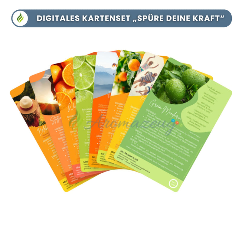 Laden Sie das Bild in Galerie -Viewer, DROPS OF MAGIC - Personalisierte digitale Infokarten zu ätherischen Ölen - Personalisiertes Infokartenset ’Spüre deine
