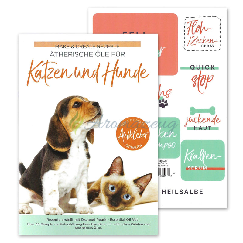 Laden Sie das Bild in Galerie -Viewer, Make &amp; Create Rezepte: Ätherische Öle Für Katzen Und Hunde Books
