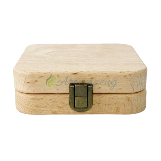 MARA Aufbewahrungskiste aus Pinienholz für 1 oder 2ml Flaschen Kisten