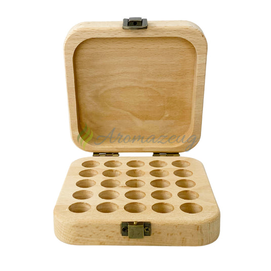 MARA Aufbewahrungskiste aus Pinienholz für 1 oder 2ml Flaschen Kisten