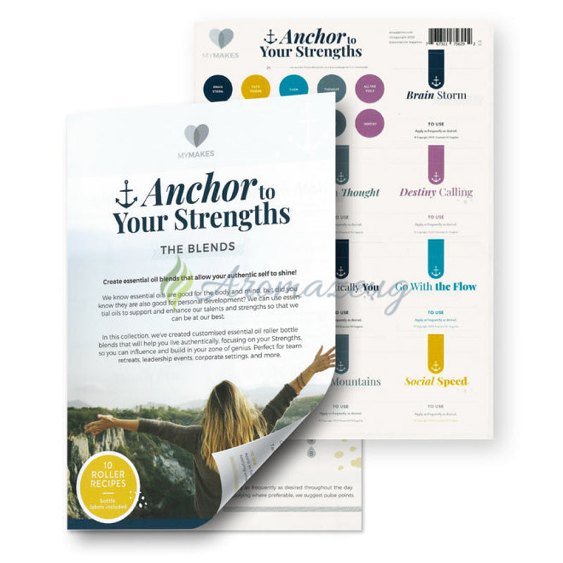 Laden Sie das Bild in Galerie -Viewer, MyMakes: Anchor to your strengths (English) - Hefte
