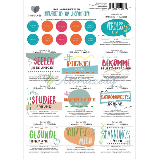 Mymakes Aufkleber: Alltags-Rezepte Zur Unterstützung Von Jugendlichen Aufkleber