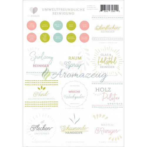 Mymakes: Rezepte Auf Pflanzenbasis Für Die Umweltfreundliche Reinigung Aufkleber